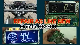 CB300 Bike water damage meter repair #honda #cb300 #repairing #modificition #digitalmultimeter #ride
