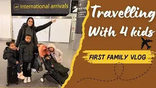 Путешествие с 4 детьми ✈️ | Первый семейный видеоблог