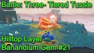 Donkey Kong Bananza - Hilltop Layer Banandium Gem #21 - Battle: Three-Tiered Tussle