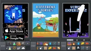 Psychic Dust - Pixel Sandbox Gameplay Walkthrough Part 1 (Android, IOS)