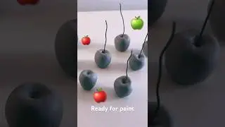 The Secret to Crafting Miniature Apples | Polymer Clay Tutorial