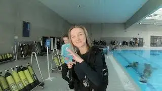 pierwsze nurkowanie Deep Spot 12 luty- Agnieszka