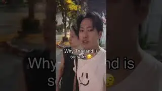Why Thailand Is So Safe 😂 #shorts #thailand