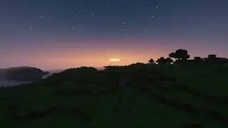 Minecraft Sunrise
