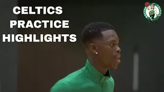 Celtics Training Camp Practice #1 Highlights