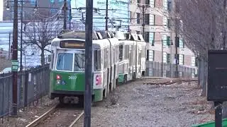 LightRail (Greenline) in Boston, MA 2018