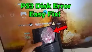 How To Fix PS3 Disk Error (Can't Read Disks) Fat, Slim, Super Slim