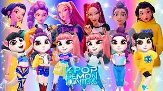 😈🎵 My Talking Angela 2 | K POP DEMON HUNTERS | New Cosplay  Makeover🔥✨