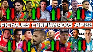 ✅🔥🦅ULTIMA HORA FICHAJES CONFIRMADOS APERTURA 2022 | DRAFT LIGA MX | RUMORES CHIVAS AM&Eacute;RICA CRUZ AZUL