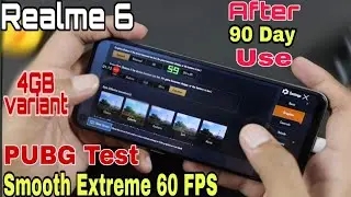 Realme 6 PUBG Test after UPDATE , Smooth Extreme FPS Test, 60 FPS🔥🔥 | Realme 6 After 3 month use