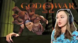 Бой с боссом Медузой #2 | Прохождение God Of War вслепую, часть 2 | Anida Gaming