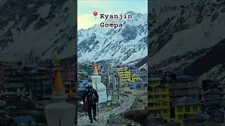 Breathtaking Kyanjin Gompa on the Langtang Trail! #langtangvalley #travel #youtubeshort #adventure