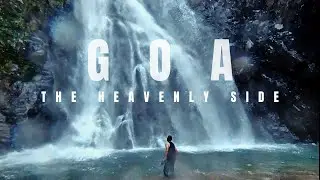 Goa | Heavenly Side | Netravali Mainapi Waterfall | Cave | Blue Lake | Temple Ruins | Bubble Pond