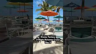 Disney Fantasy 3-Night Bahamas Cruise Day 3 #disneycruise