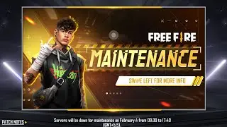 free fire not opening today | free fire maintenance break today live | free fire nahi chal raha hai