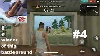 ► #4 New Map Free Fire Battleground ( Like PUBG) Winner Of This Battleground Android/ios Walkthrough