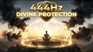 Dissolve ALL Fear & Anxiety 🛡️ 444Hz Protection Frequency | Stop Overthinking