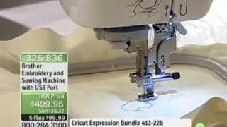Brother Embroidery and Sewing Machine with USB Port