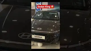 All new verna sedan king ❤️ #hyundai #newverna #verna2023 #shorts