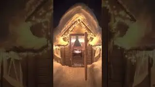 amazing view in levi foxfires Finland inside in cabin #subscribe #shorts #levifoxfares#snow #winter