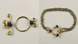 Double Loop Toggle Clasp 16g Wire Tutorial