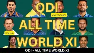 All-Time World One Day International Cricket Team
