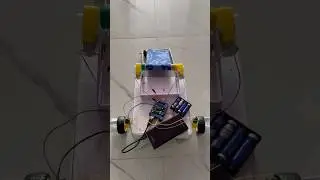 Mobile control water garbage cleaner project #arduino#arduinoproject#water#shorts#viral#trending