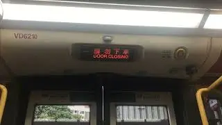 九巴AVBWU VD6210 VOLVO B9TL @42C落車門開關過程