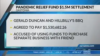 Hillbilly&rsquo;s BBQ owner in NC to pay $1.5M over pandemic relief fund misuse