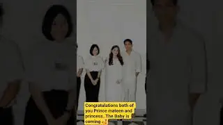 Поздравляю еще раз с рождением ребенка #royal #brunei #mateen #royalbrunei #anisha #couple