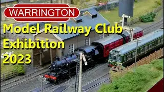 Warrington Model Railway Exhibition  2023. Steam Diesel, Standard & Narrow Gauge