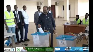 Madaxweyne xasan sheekh oo codeeyay doorashada Golaha deegaanka ee G/banaadir