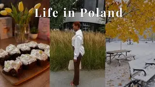 Cozy Winter day in my life vlog | Living alone diaries in Poland  | Aesthetic Slow Living | cooking