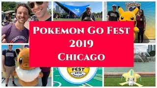 Pokemon Go Fest 2019 (Chicago) Grant Park Compilation Video