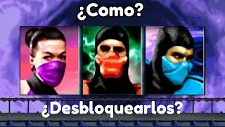 ☑️Como desbloquear a Ermac, Sub - Zero y Mileena (UMK3 DS 2024)