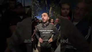 Detained in Israeli  Prison inhumanely. The Hamas Captives were treated with respect and honour.