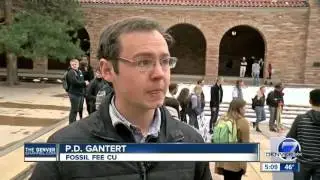 Students walk out at CU, DU to protest Trump stance on climate change