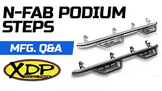 N-FAB Podium Nerf Step Running Boards &ndash; Features & Overview | XDP Q&A