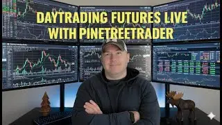 Live Futures Trading/Nasdaq/Gold/Dow (Portrait)