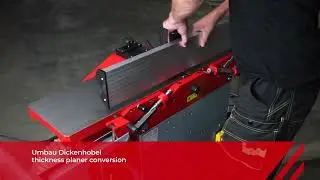 Comment utiliser une d&eacute;gauchisseuse raboteuse 250mm 1500W - HOB260ECO du fournisseur Holzmann ?