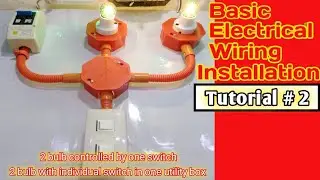 Two Gang Switch Wiring Tutorial  (TAGALOG) Electrical Wiring Tutorial