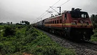 Unreserved Express | Empty Rakes of 20 ICF & Utkrisht Coaches hauled by 22618 AJJ WAP4