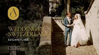 Video wedding in Switzerland on Lugano lake