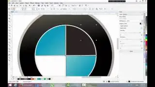 CorelDRAW Graphics Suite x7 Logo BMW Tutorial