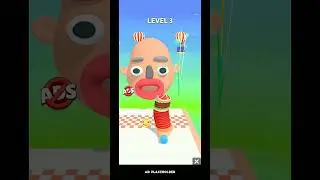 Burger Stack 3D: Cooking Casual Games (Relaxing Gameplay)🍔🍔👹#casualgames #burger #shorts #funny