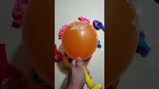 100k Colourful Mini Balloons | Satisfying Unboxing Asmrsoundvideo #shorts #satisfying #unboxing