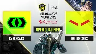 Dota2 - CYBERCATS vs HellRaisers - Game 1 - ESL One Malaysia 2022 Europe/CIS Open Qualifier #2