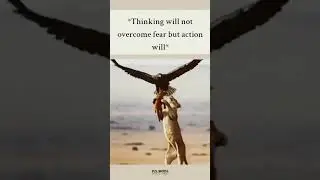 Action overcomes fear #motivation #status #lifeisbutadream #calm #brucelee #quotes #action #fearless