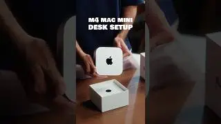 Building out a Mac Mini Desk Setup with only Apple Products