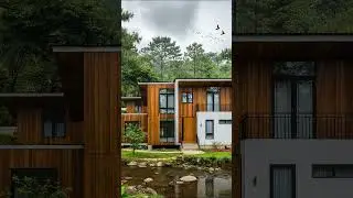 A Modern House Amidst the Natural Mountains  #relax #dreamyhouse #dreamhousedesign